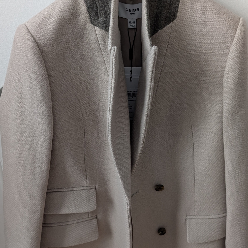 REISS NWT Louis Wool Coat - Picture 10 of 13